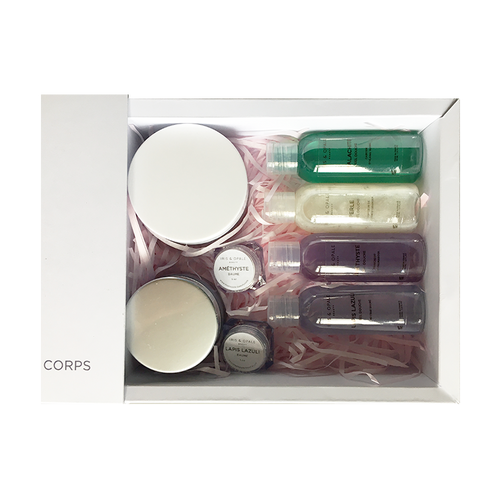 Coffret Galaxie – Rituel de bain complet 8 soins corps – vue 2