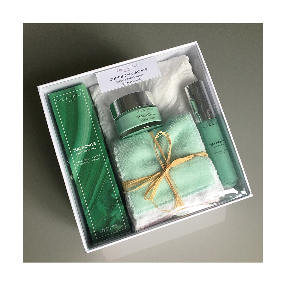 Coffret Malachite – Trio de soins visage peaux impures – vue 2