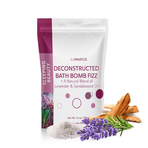 Sels de bain effervescents à la mer Morte et à la lavande