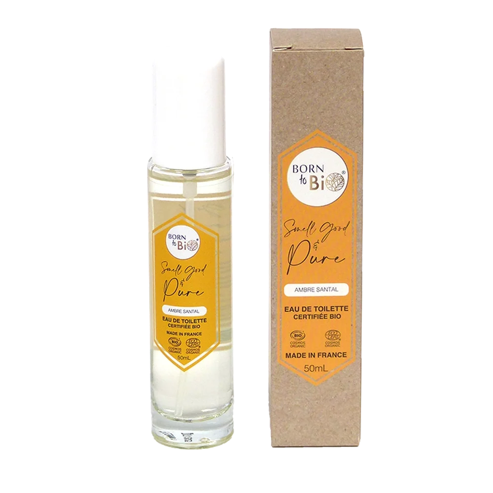 Ambre Santal – Eau de toilette bio – Born to Bio