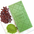 Savon artisanal matcha et haricot rouge au beurre de cacao